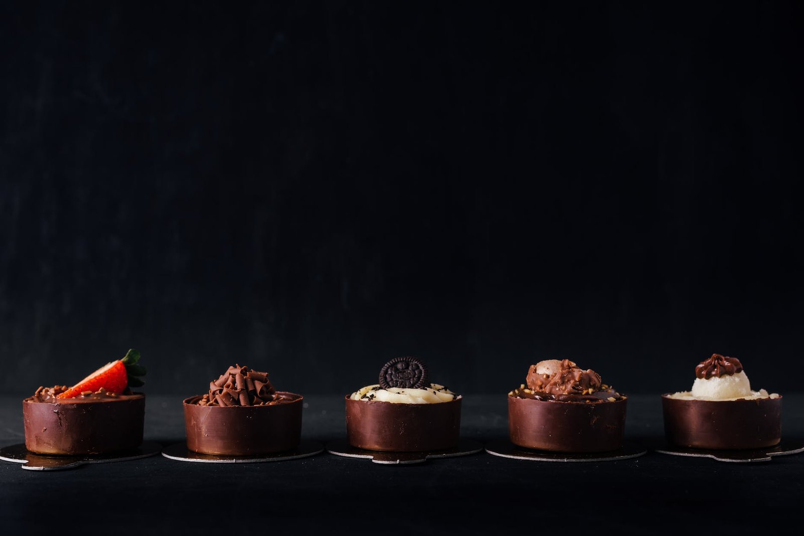 photo of various of chocolate desserts